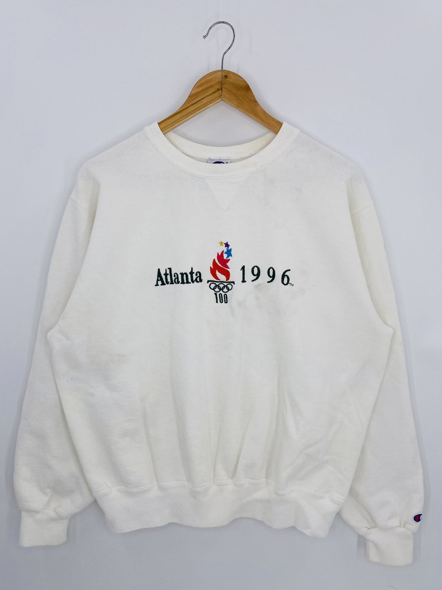 1996' ATLANTA OLYMPIC x CHAMPION Made in USA Size XL Vintage Sweat-shirt / K6292