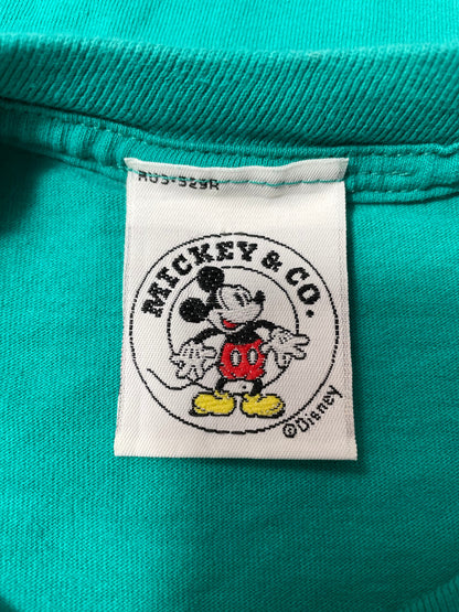 90's DISNEY MICKEY Size No tag (Approx.XL) Vintage T-Shirt / A5105