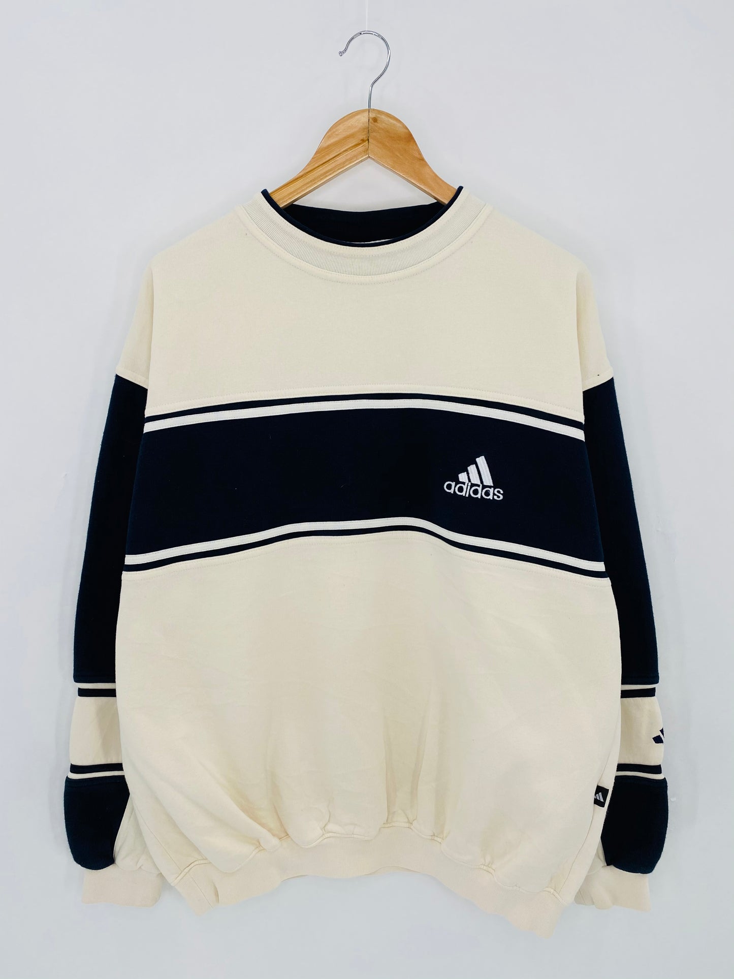 90's ADIDAS EURO Size Approx. XL Vintage Sweat-shirt / 6231