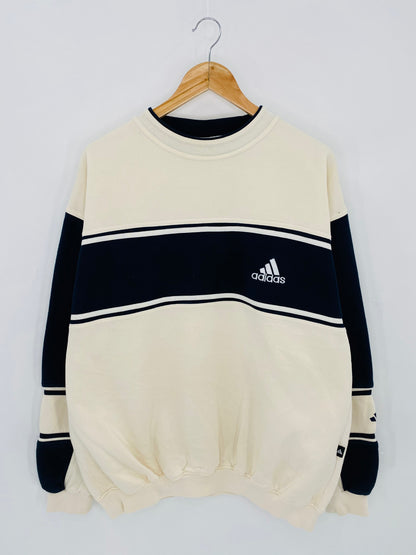 90's ADIDAS EURO Size Approx. XL Vintage Sweat-shirt / 6231