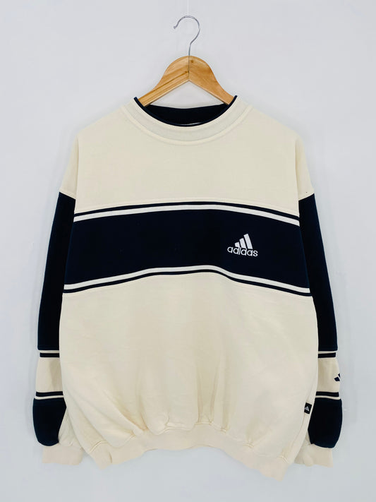 90's ADIDAS EURO Size Approx. XL Vintage Sweat-shirt / 6231