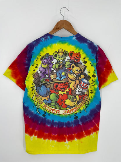 00’ BIG RIVER JAMBOREE GRATEFUL DEAD Size M Vintage Music T-Shirt / E1856T