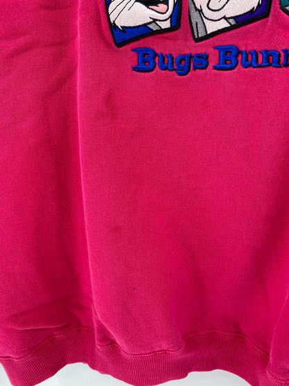 1996' LOONEY TUNES BUGS BUNNY Size XL Vintage Sweat-shirt / K3628