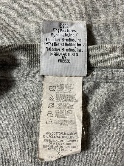 2001 BETTY BOOP Size XL Vintage T-Shirts / K4043