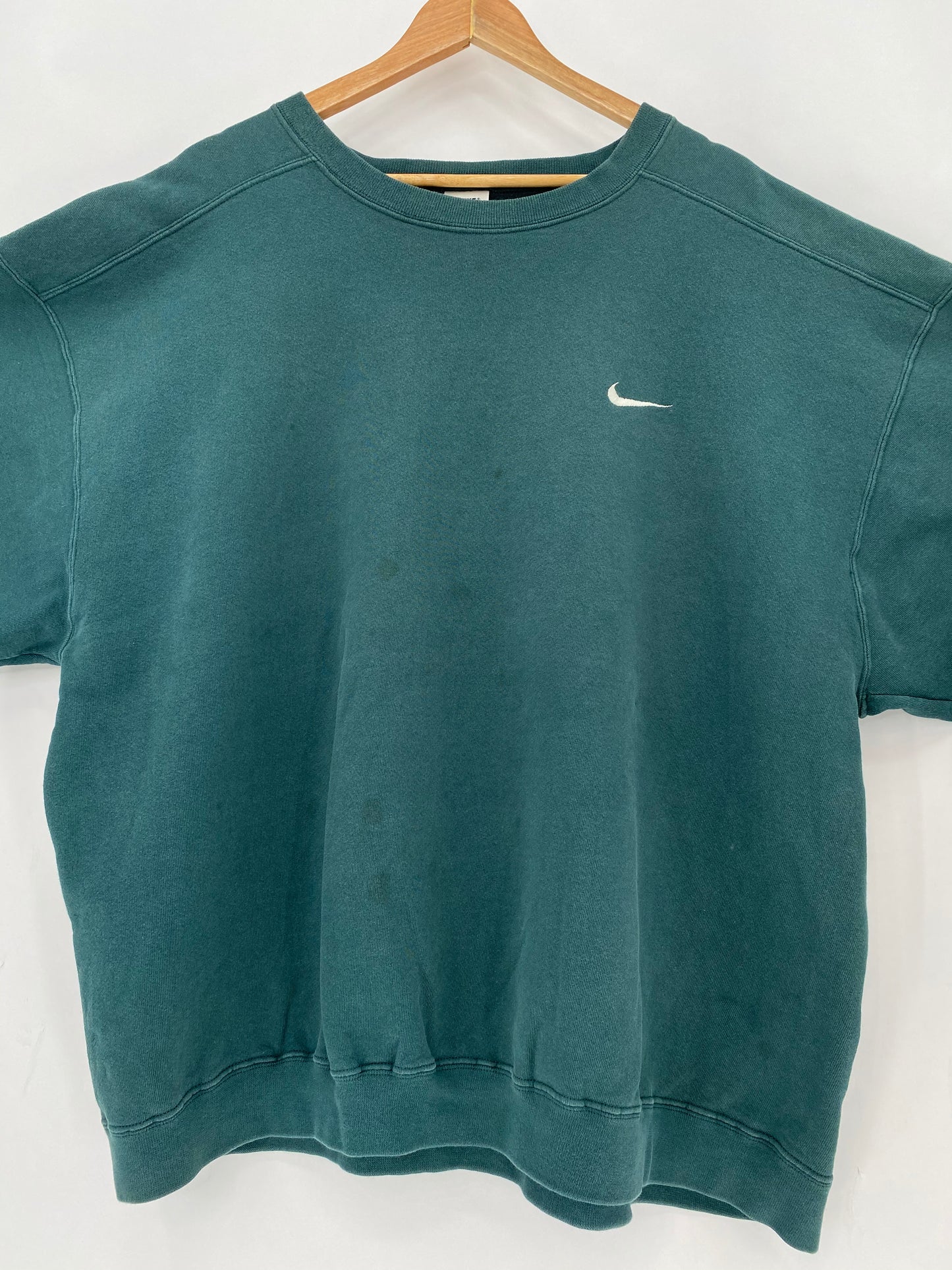 90’s NIKE Mini Swoosh Size XXL Vintage Sweat-shirt  / 7488