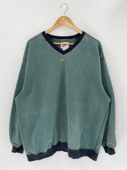 90’s NIKE Center Swoosh Size XL Vintage Sweat-Shirt / 5554