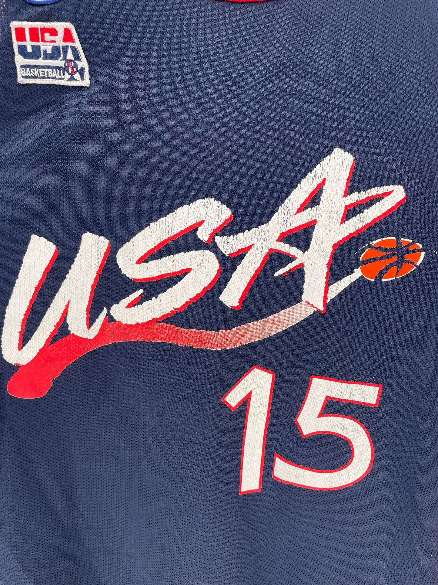 Vintage TEAM USA HAKEEM OLAJUWON Size XL Vintage NBA Jersey