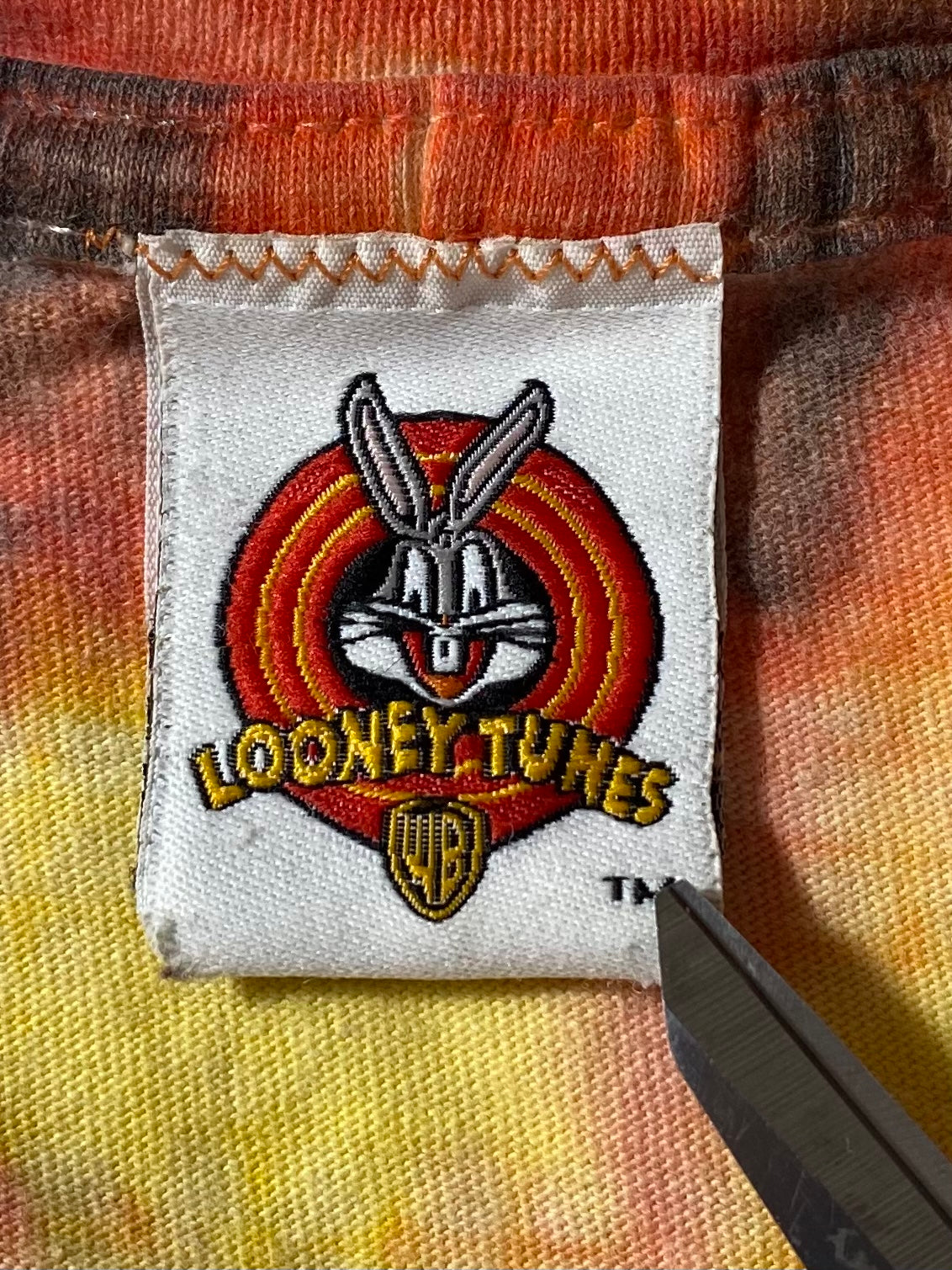 1998 LOONEY TUNES TAZ Size No Tag (Approx. XL) Vintage T-shirt  / 9013