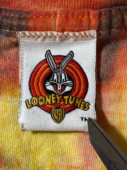 1998 LOONEY TUNES TAZ Size No Tag (Approx. XL) Vintage T-shirt  / 9013