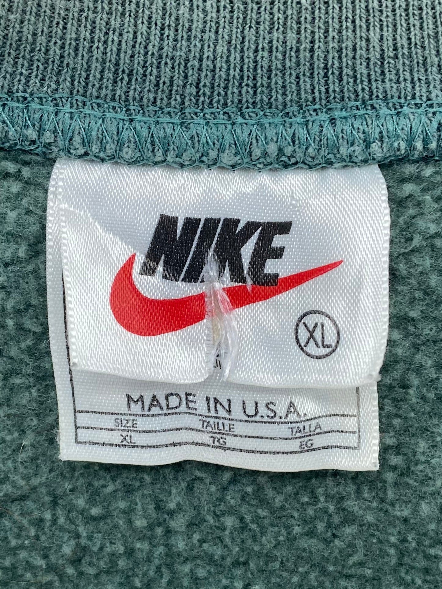 90’s NIKE Made in USA Size XL Vintage Sweat-shirt / 7674