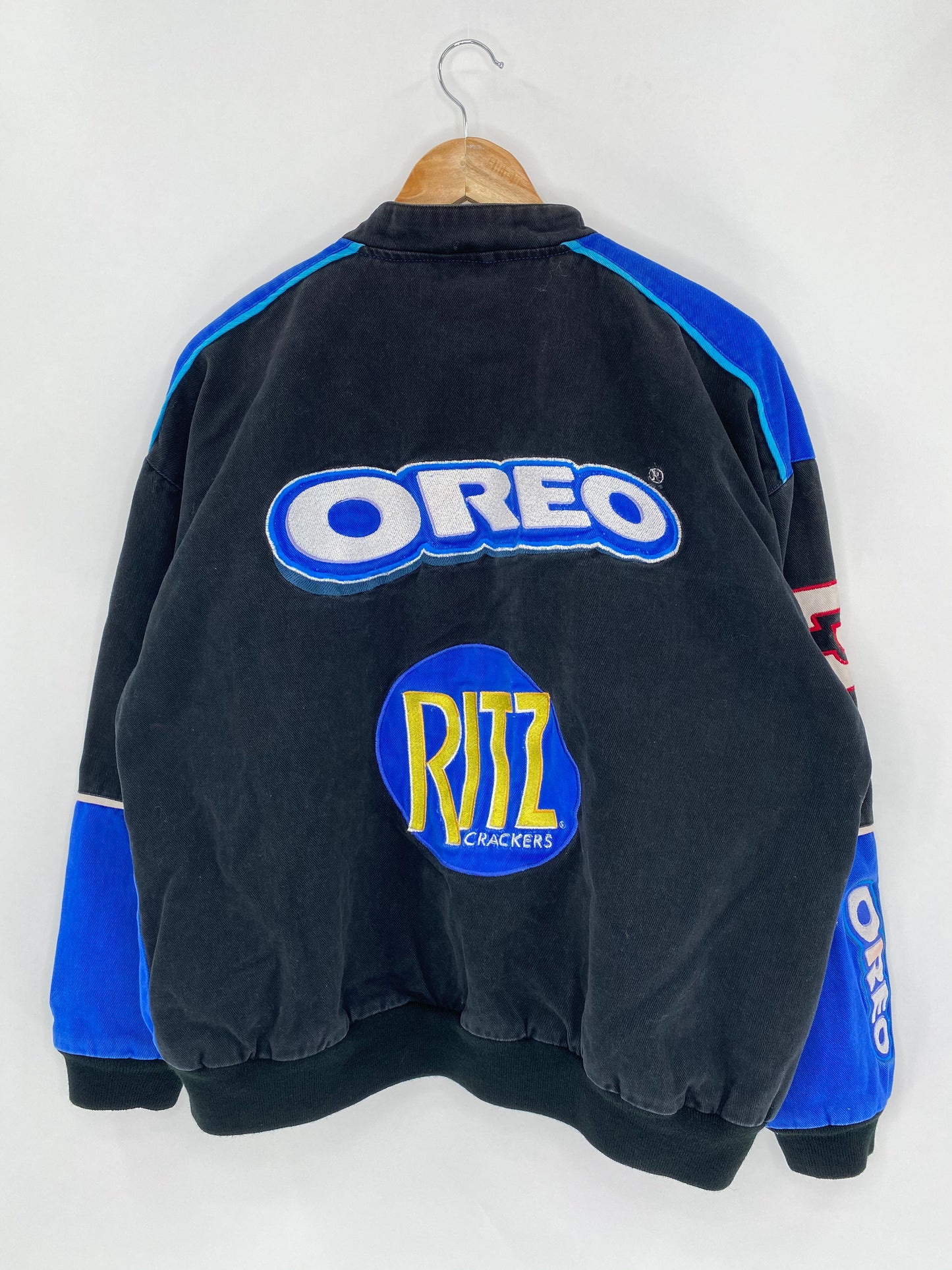 Vintage NASCAR OREO Size Approx.XL Racing Jacket / 5598