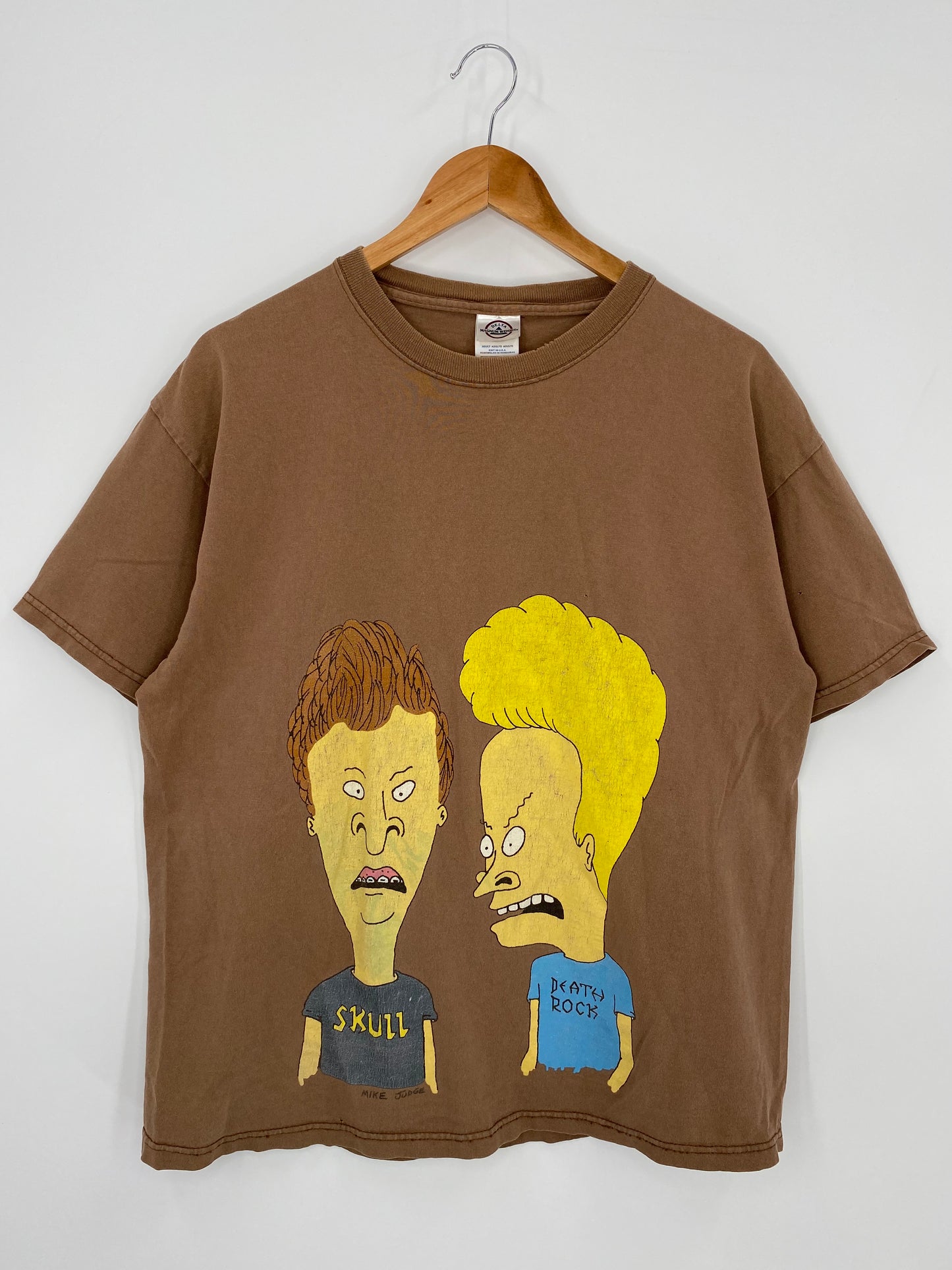Vintage BEAVIS and BUTT-HEAD Size L Vintage T-Shirt / K975