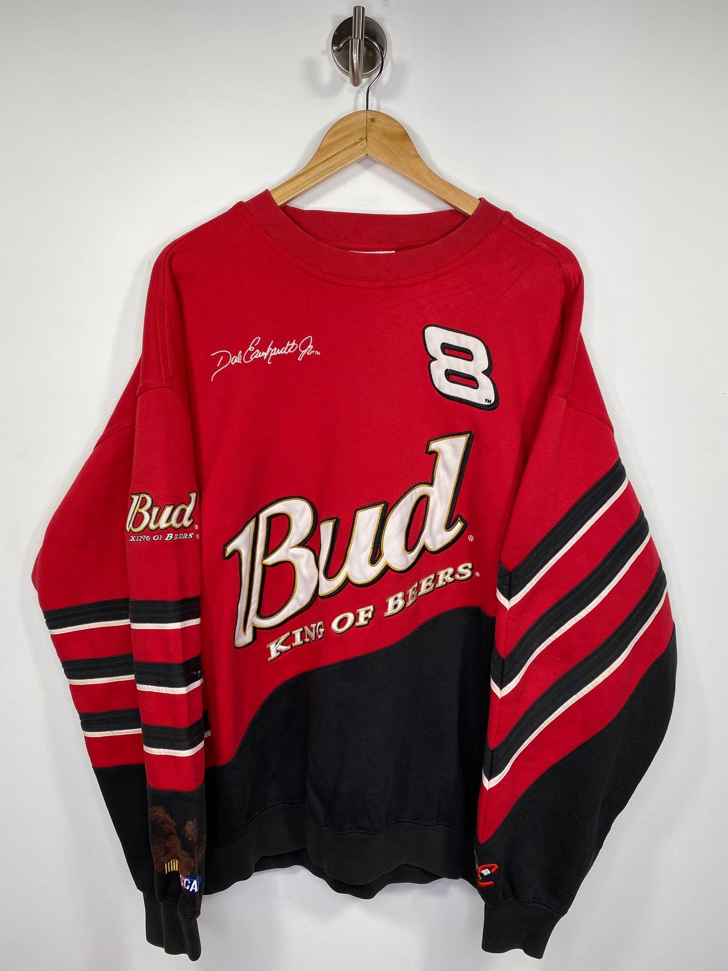 90’s NASCAR Budweiser Size XL Vintage Sweat-Shirt / 5265