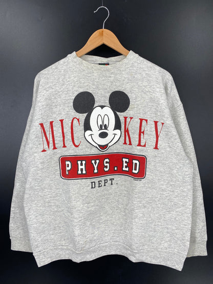 90's DISNEY MICKEY Made in USA Size XL Vintage Sweat-shirt / A5869