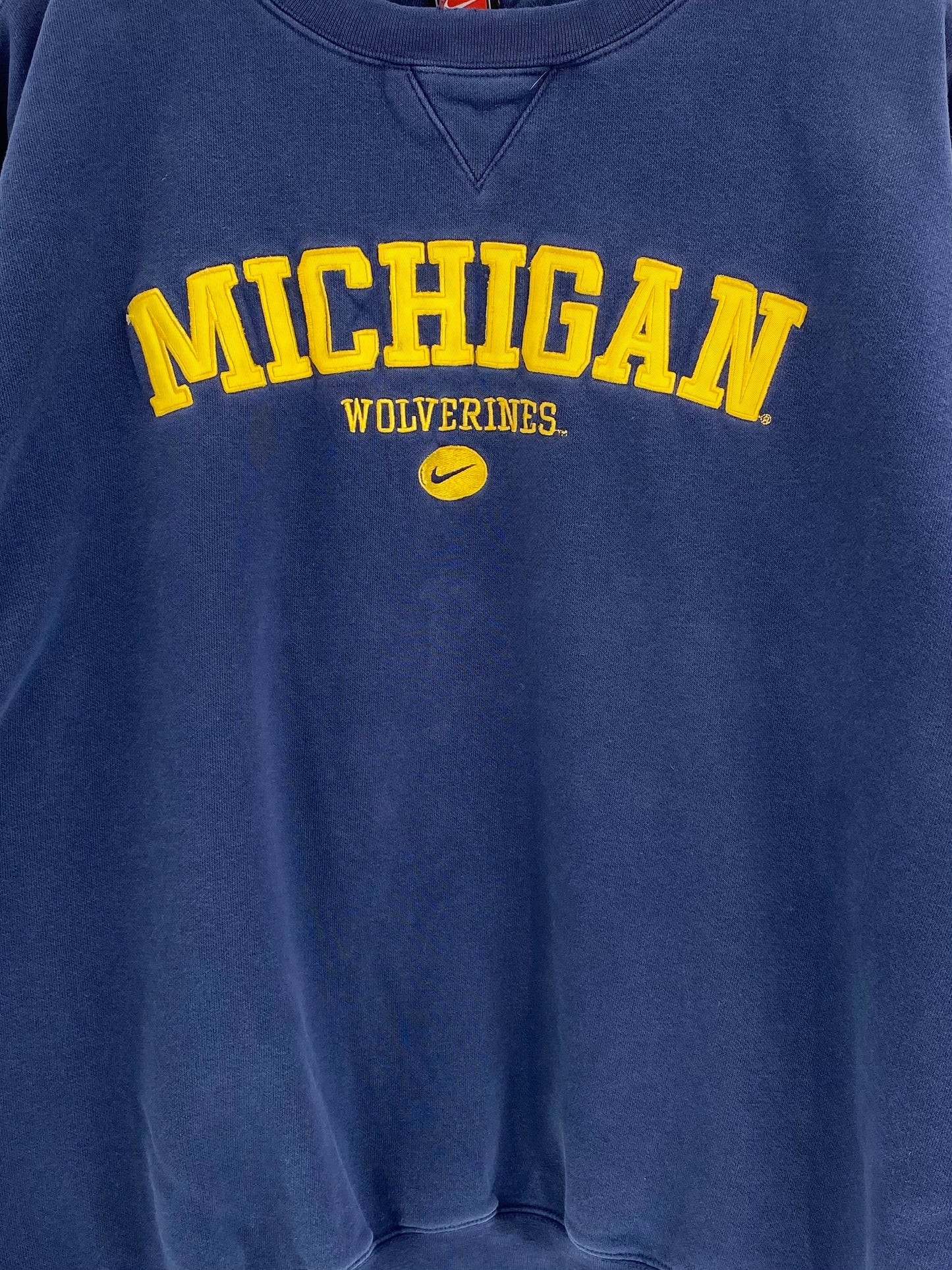 90’s NIKE MICHIGAN Size XL Vintage Sweat-shirt / 7135