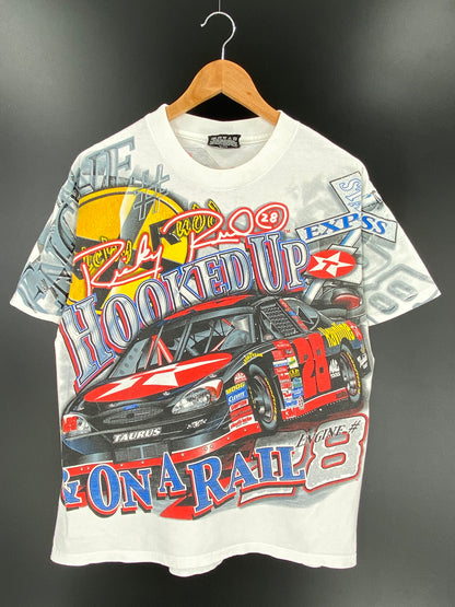 2000 NASCAR RICKY RUDD Size M Vintage Racing T-shirt / 9300