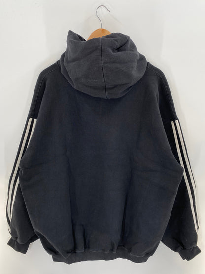 90’s ADIDAS Made in USA Size XL Vintage Hoodie Sweat-Shirt / A4975