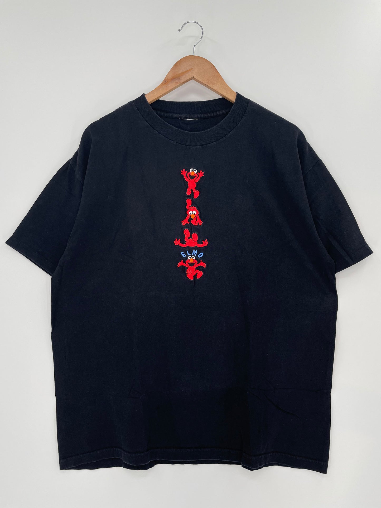 Vintage SESAMI STREET ELMO Size No Tag (Approx.XL) Sweat-Shirts / A558