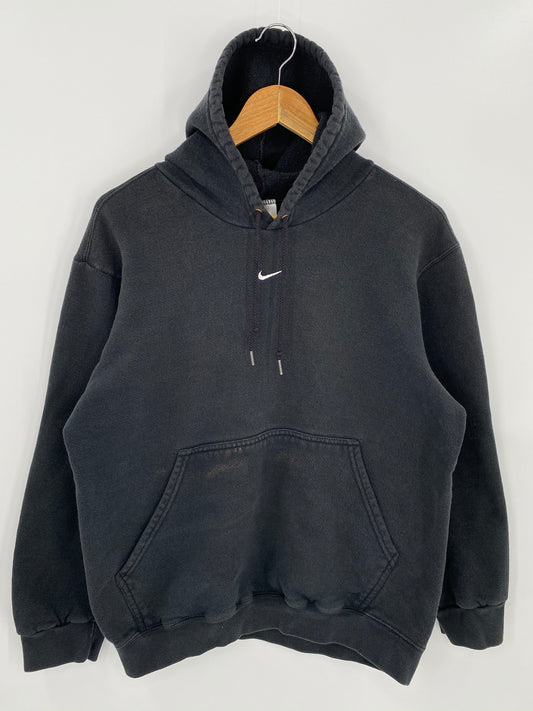 90’s NIKE Center Swoosh Size S Vintage Hoodie Sweat-shirt / 7198