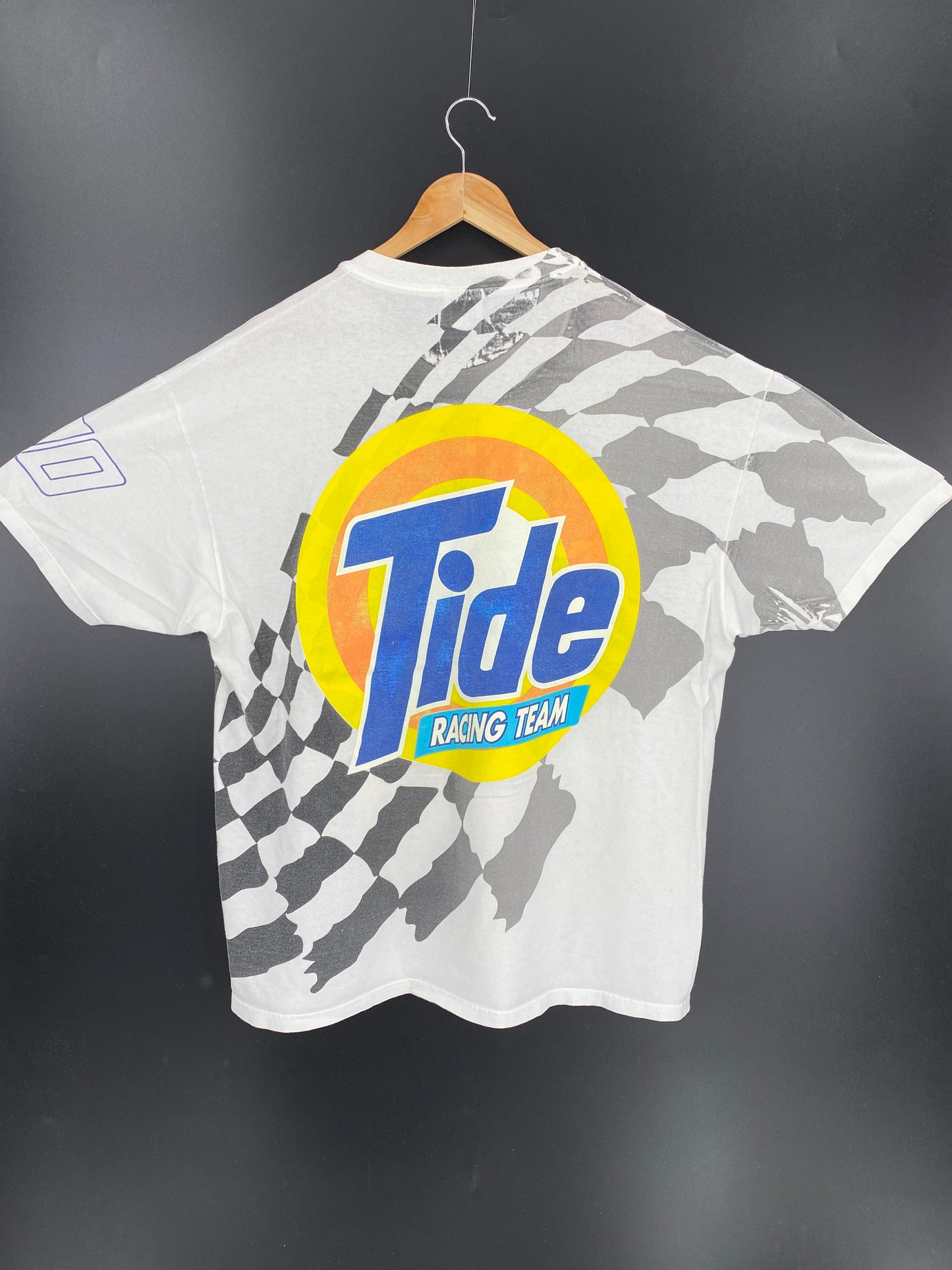 Vintage TIDE RACING TEAM Size XL Racing T-Shirt / 9670