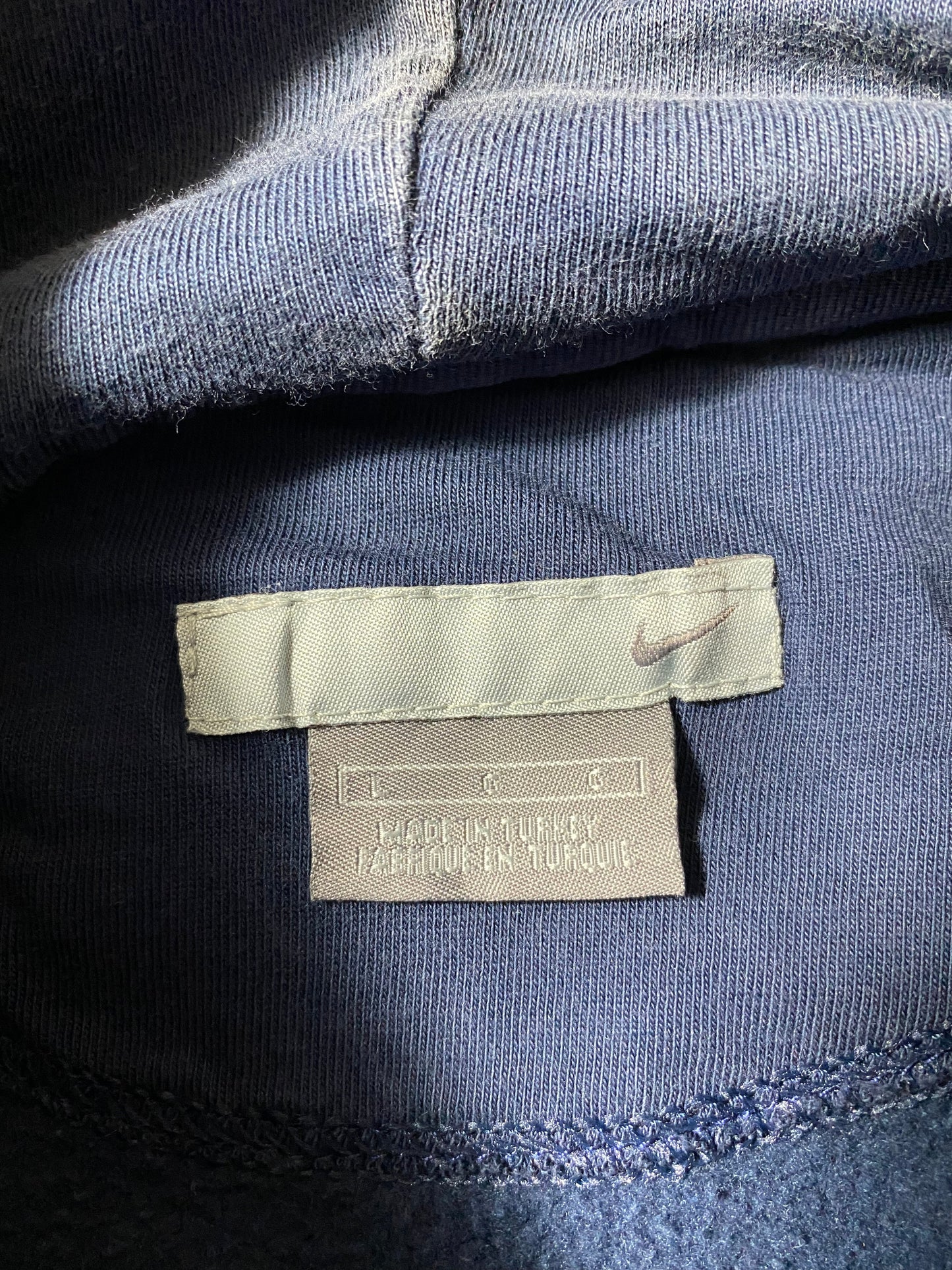 00' NIKE BASKETBALL Size L Hoodie Sweat-Shirt / A6211