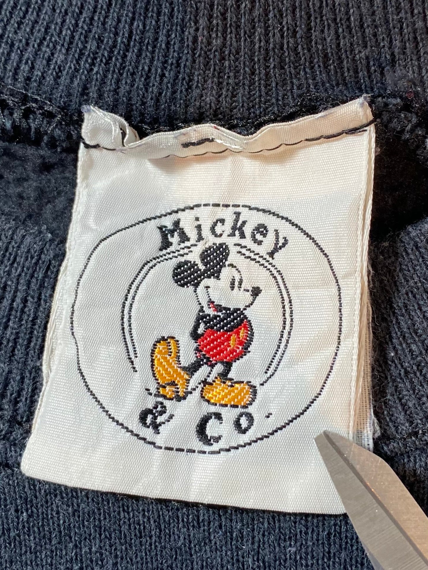 90’s DISNEY MICKEY Size Approx. L Vintage Sweat-shirt / K7021