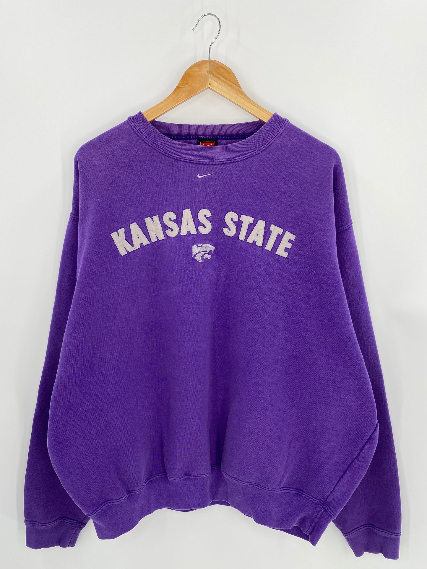 90’s NIKE KANSAS STATE Size XL Vintage Sweat-shirt / 6788