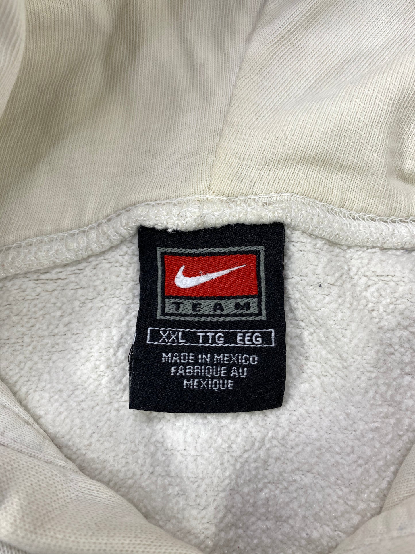 90's NIKE IOWA STATE Size XXL Vintage Hoodie Sweat-shirt  / 6132