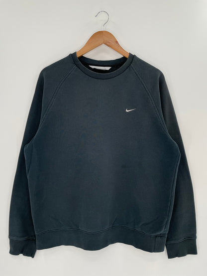 00’ NIKE MINI SWOOSH Size M Vintage Sweat-shirt / K506