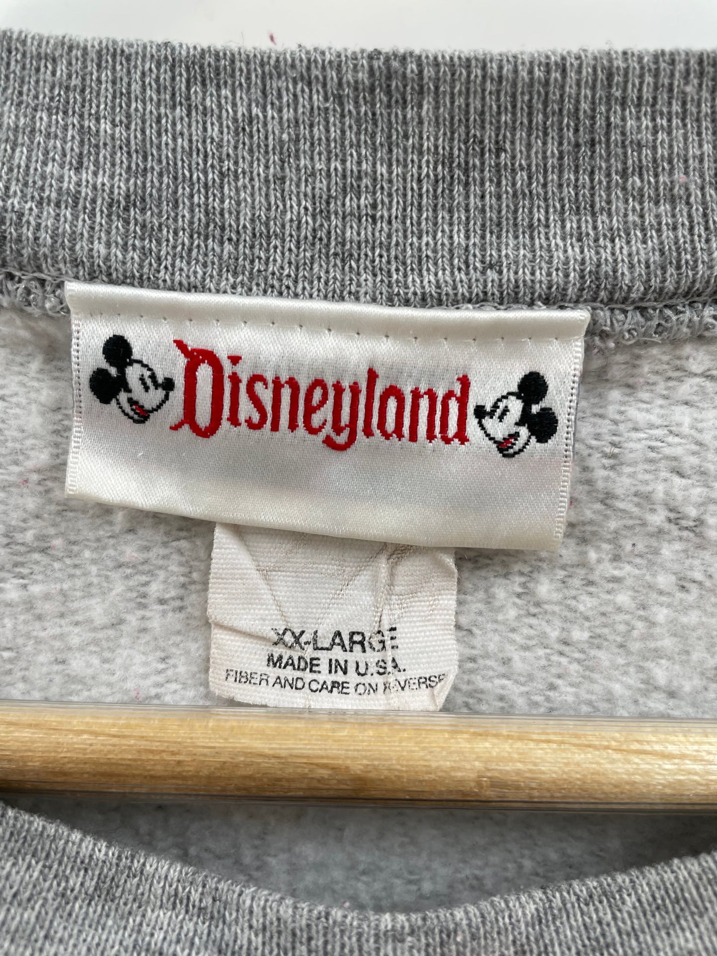 2001 DISNEY LAND Made in USA Size XXL Vintage Sweat-shirt / E3211S