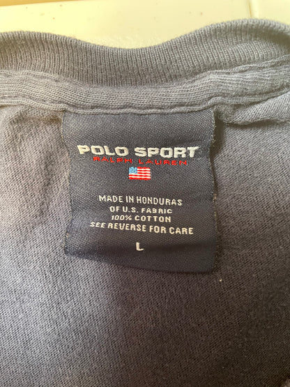 90’s POLO SPORTS Size L Vintage T-Shirt /K2809