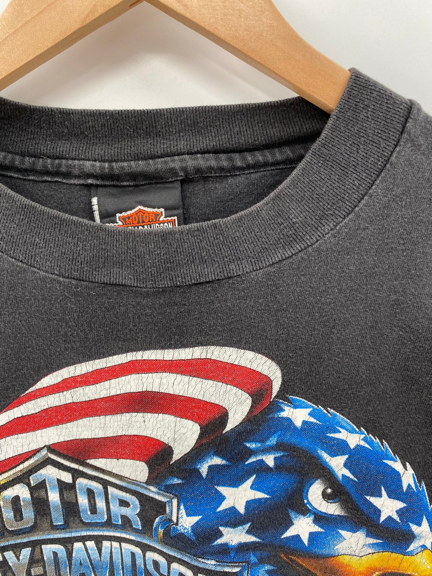 90’s HARLEY DAVIDSON Made in USA Size L Vintage T-Shirts / A3765
