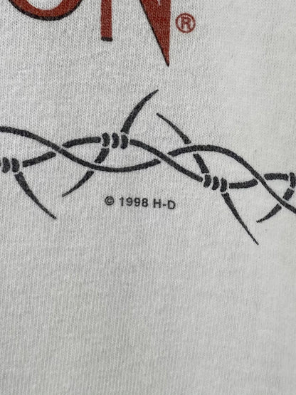 1998 Harley Davidson Made in USA Size XL Vintage T-Shirt / 7854