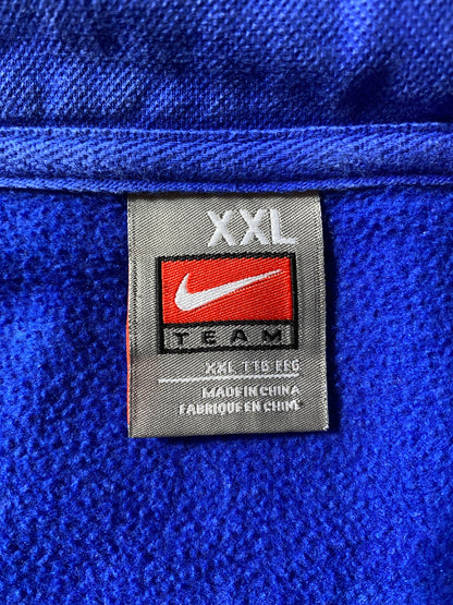 00' NIKE FROLIDA GATOR Size XXL Vintage Half-zip Sweat-shirt / K2279