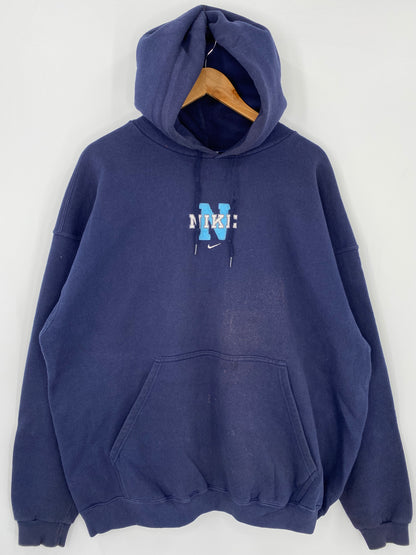 90's NIKE Made in USA Size XL Vintage Hoodie Sweat-Shirt / k1309