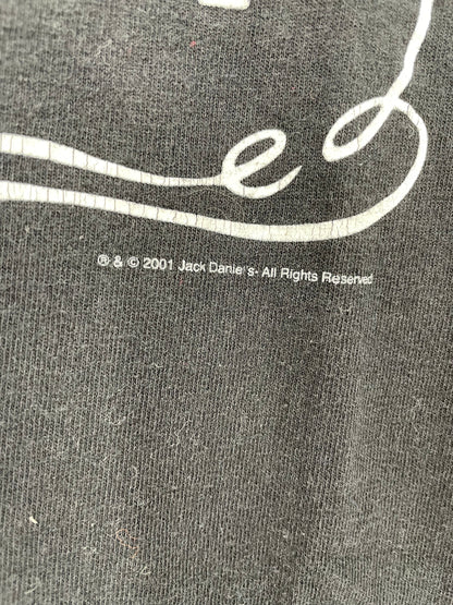 2001 JACK DANIEL'S Size XL Vintage T-Shirt / A1510