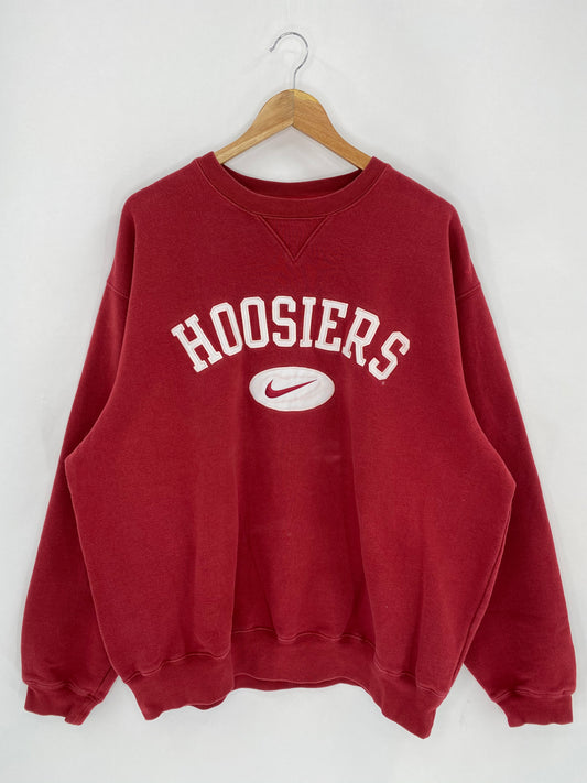 90’s NIKE HOOSIERS Size L Vintage Sweat-shirt / 7527