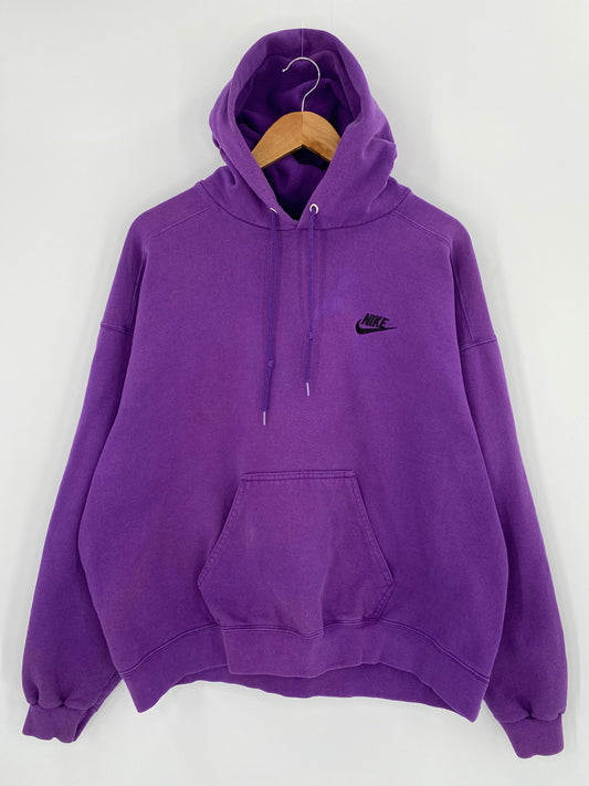 90’s NIKE Silver tag Made in USA Size XL Vintage Hoodie Sweat-shirt / 8927