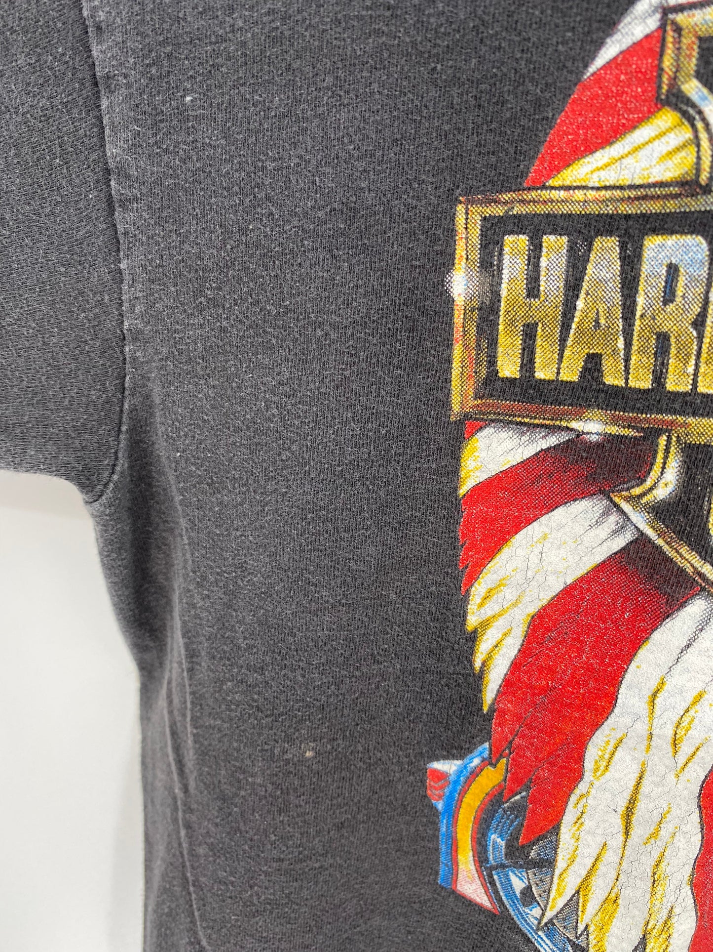 90’s HARLEY DAVIDSON Made in USA Size L Vintage T-Shirts / A3765