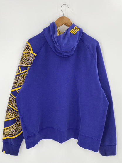 00' NIKE KOBE BRYANT Size XXL Vintage Half-zip Hoodie Sweat-shirt / K6505