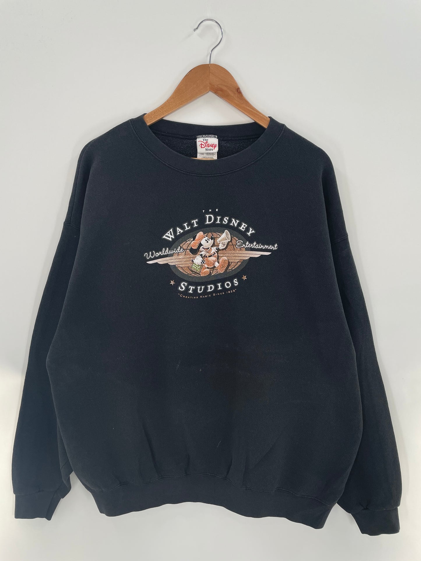 00' DISNEY WALT DISNEY STUDIOS Made in USA Size XXL Vintage Sweat-shirt / K3276