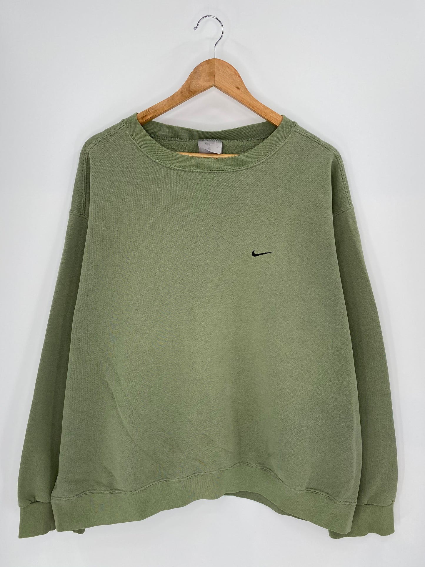 90’s NIKE Mini Swoosh Made in USA Size XL Vintage Sweat-shirt / 8973