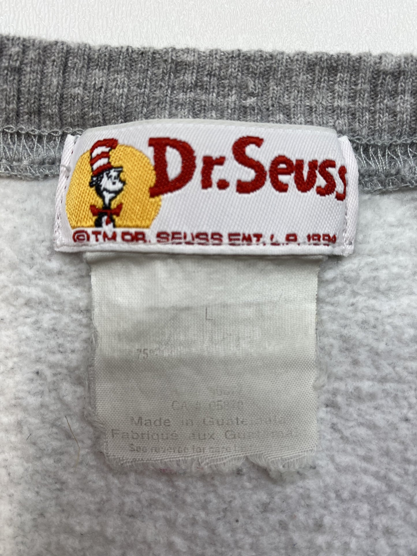 .1996 DR.SEUSS Size L Vintage Sweat-Shirt / A7953