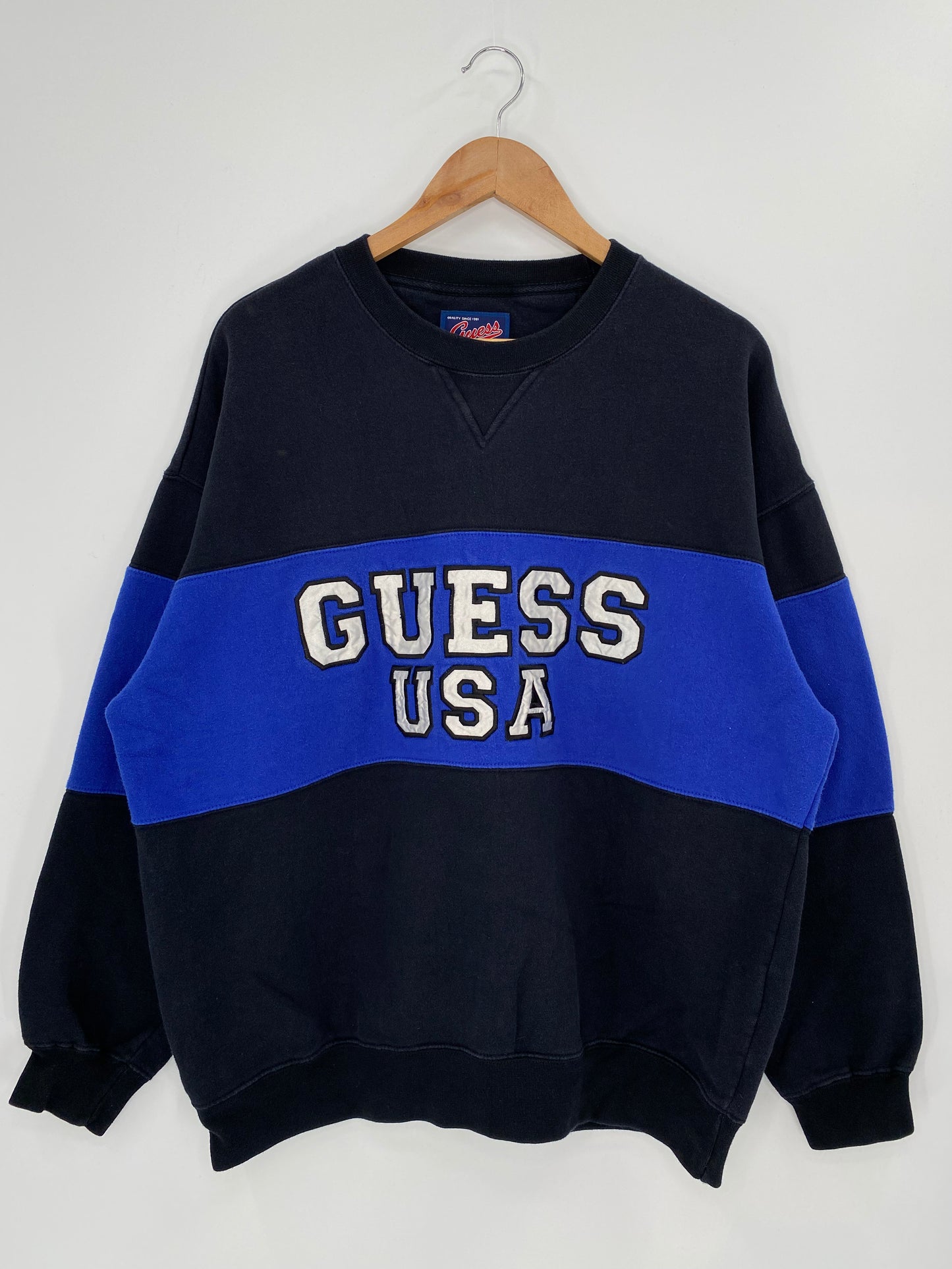 00' GUESS JEANS Size M Vintage Sweat-Shirt / 9360