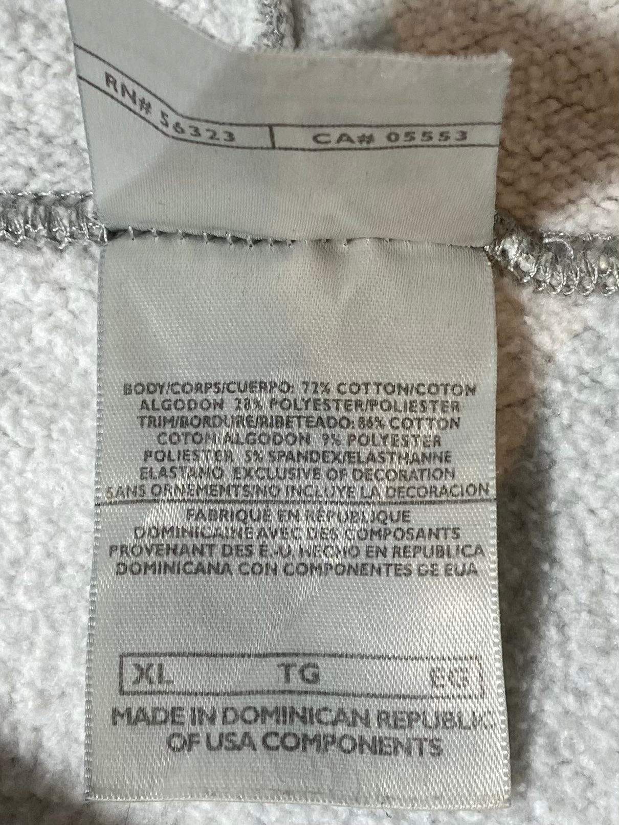 2004 NIKE GREAT AMERICAN CROSS COUNTRY FESTIVAL Size XL Vintage Hoodie Sweat-shirt / 7952