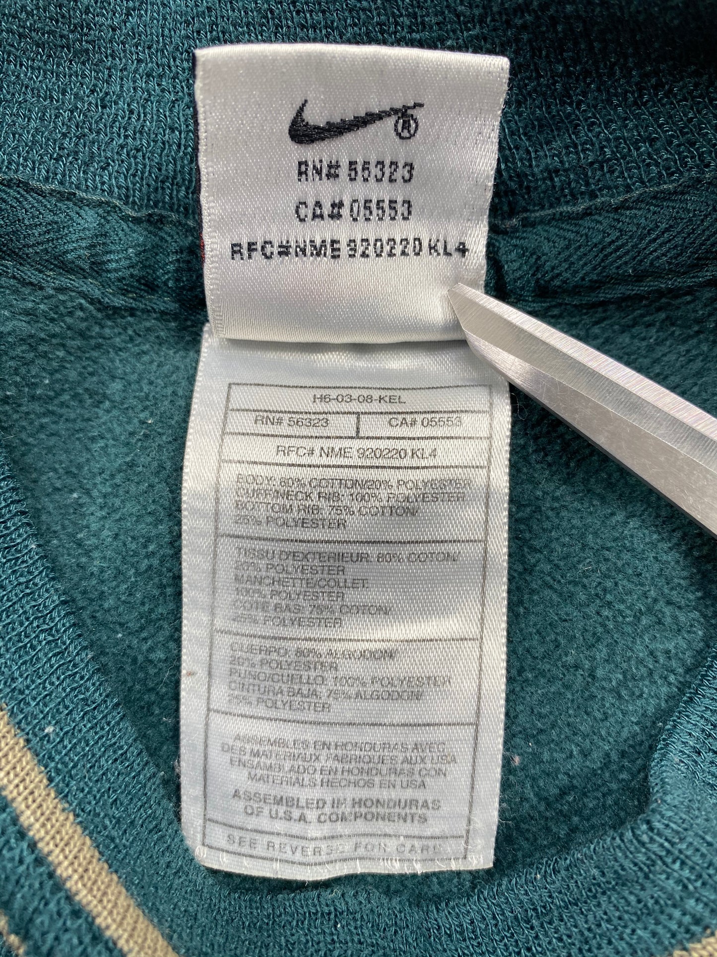 90's NIKE Size XL Vintage Sweat-shirt   / 5926