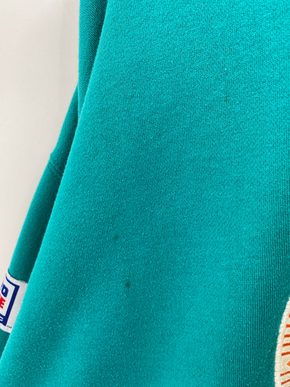 90’s STARTER x MIAMI DOLPHINS Size XL Vintage NFL Sweat-Shirts / K3778