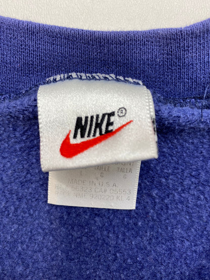 90’s NIKE ILLINOIS Made in USA Size L Vintage Sweat-Shirt / 5274