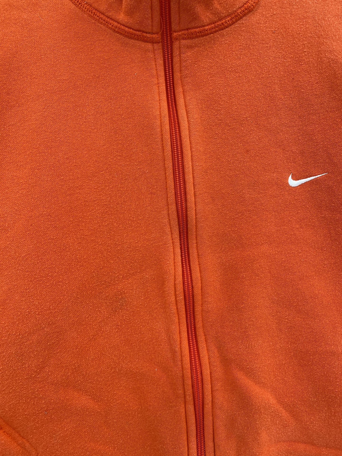 00' NIKE MINI SWOOSH Size L Vintage Zip-up Sweat-shirt / K6507