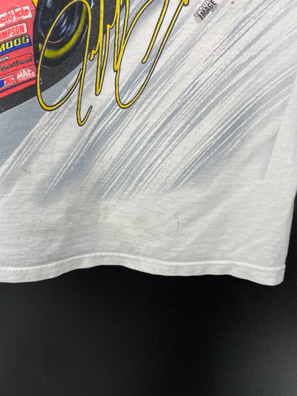 1997 DU PONT NASCAR  Made in USA Size XXL Vintage Racing T-shirt / 9655